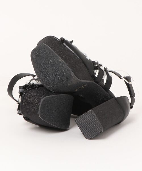 Ank Rouge（アンクルージュ）の「ハートきらきらサンダル（サンダル・レディース・ホワイト/ブラック・LL/L/M/S）」の9枚目の写真