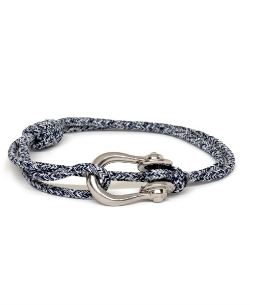 Topologie（トポロジー）の「Kalymnos bracelet カリムノス ブレスレット（ブレスレット・メンズ・ネイビー系2/ネイビー系3/ブラック系3/ネイビー系1/グリーン・ONE SIZE）」の5枚目の写真