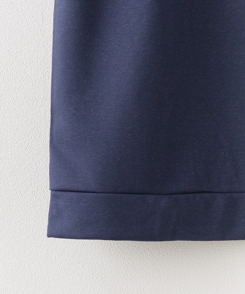 Chick（チック）の「ハーフジップ半袖セットアップ（Tシャツ/カットソー・レディース・グレー/ネイビー・S/M/L）」の20枚目の写真