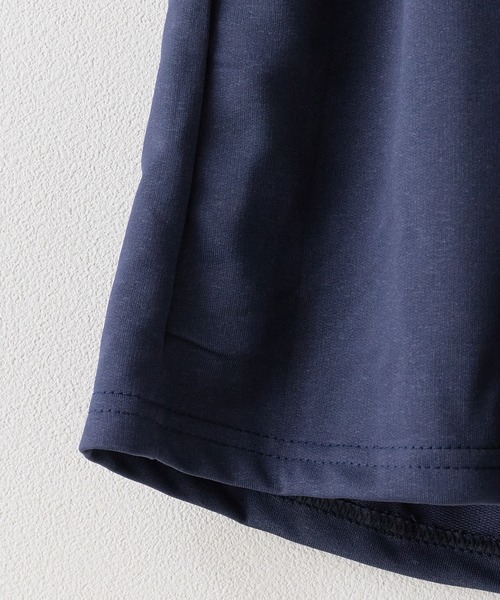 Chick（チック）の「ハーフジップ半袖セットアップ（Tシャツ/カットソー・レディース・グレー/ネイビー・S/M/L）」の17枚目の写真