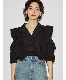jouetie | オフショルフリルブラウス(シャツ/ブラウス)