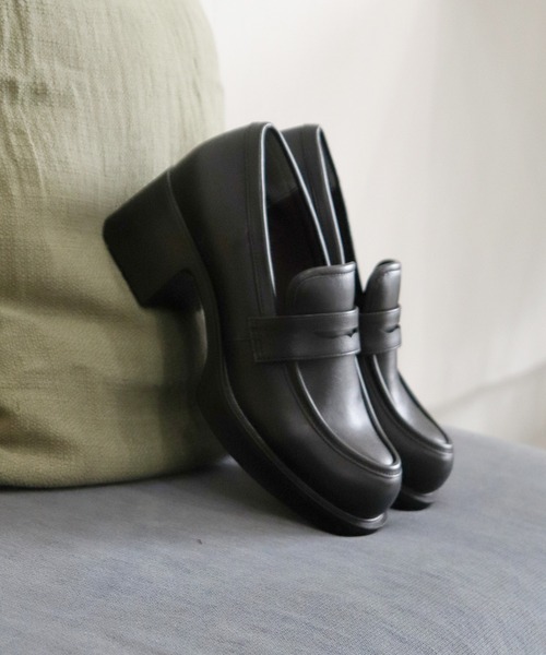 byあしながおじさん（バイアシナガオジサン）の「軽量│厚底ローファー　8510097（ローファー・レディース・マスタード/ブラック/ダークブラウン/ウッド/ブラック系その他・22.5cm/23.0cm/23.5cm/24.0cm/24.5cm）」の14枚目の写真