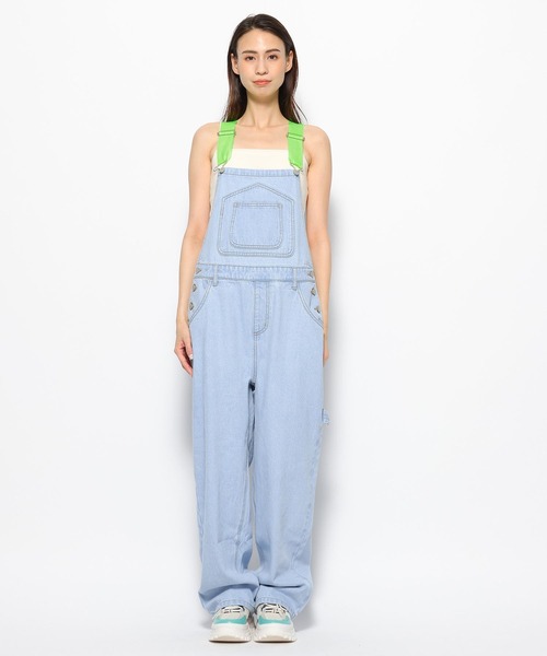 FOREVER 21（フォーエバー トゥエンティーワン）の「デニムオーバーオール（サロペット/オーバーオール・レディース・ブルー/ライトブルー・SMALL/MEDIUM）」の20枚目の写真