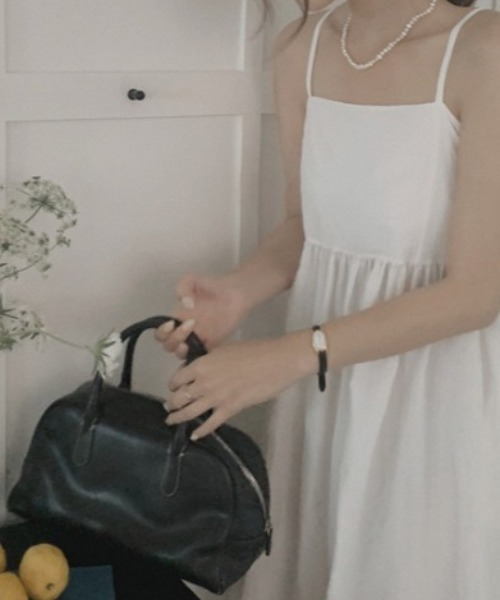 a lot of love（ア ロット オブ ラブ）の「キャミソール・サマーワンピース（ワンピース・レディース・ホワイト/ブラック・S/M）」の3枚目の写真