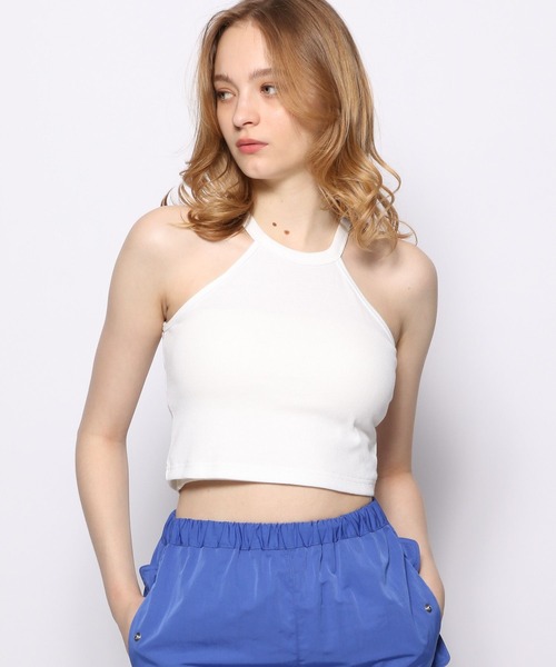 FOREVER 21（フォーエバー トゥエンティーワン）の「アメスリキャミソール（キャミソール・レディース・ブラック/ブルー系その他5/オフホワイト・SMALL/MEDIUM）」の2枚目の写真