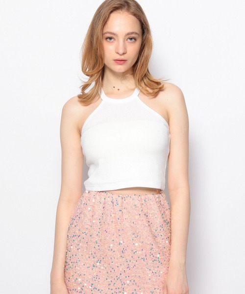 FOREVER 21（フォーエバー トゥエンティーワン）の「アメスリキャミソール（キャミソール・レディース・ブラック/ブルー系その他5/オフホワイト・SMALL/MEDIUM）」の14枚目の写真