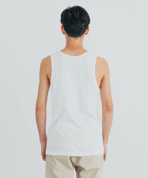 URBAN RESEARCH（アーバンリサーチ）の「『UR TECH』タンクトップ（タンクトップ・メンズ・ホワイト/チャコールグレー/ブラック・MEDIUM/LARGE）」の9枚目の写真