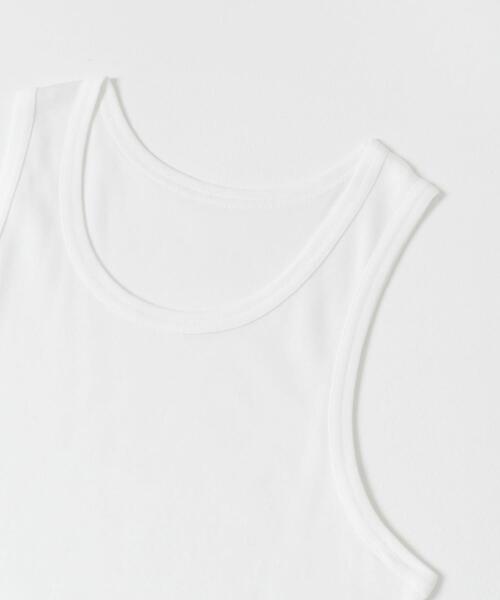 URBAN RESEARCH（アーバンリサーチ）の「『UR TECH』タンクトップ（タンクトップ・メンズ・ホワイト/チャコールグレー/ブラック・MEDIUM/LARGE）」の14枚目の写真