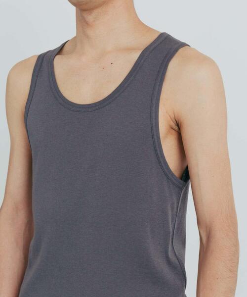 URBAN RESEARCH（アーバンリサーチ）の「『UR TECH』タンクトップ（タンクトップ・メンズ・ホワイト/チャコールグレー/ブラック・MEDIUM/LARGE）」の19枚目の写真