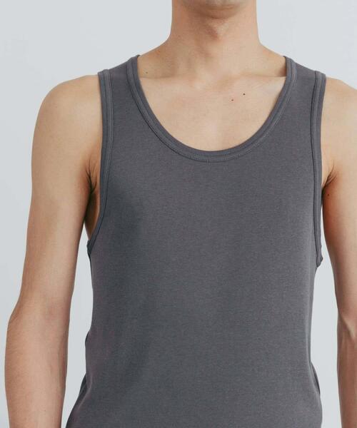 URBAN RESEARCH（アーバンリサーチ）の「『UR TECH』タンクトップ（タンクトップ・メンズ・ホワイト/チャコールグレー/ブラック・MEDIUM/LARGE）」の20枚目の写真