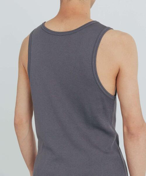 URBAN RESEARCH（アーバンリサーチ）の「『UR TECH』タンクトップ（タンクトップ・メンズ・ホワイト/チャコールグレー/ブラック・MEDIUM/LARGE）」の21枚目の写真