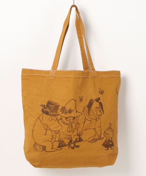 MOOMIN(ムーミン)の「MOOMIN / ムーミン トートバッグ 11ぴきのねこ A4サイズ対応 MM803789101112 WNI(トートバッグ・レディース・イエロー/グリーン/ベージュ/ネイビー/ピンク/オリーブ/ブルー系その他/ダークグリーン/ライトピンク/ライトイエロー/キャメル/ライトブルー/バーガンディー/グリーン系/ライトグレー/ブルー/レッド/イエロー系・L)」の13枚目の写真