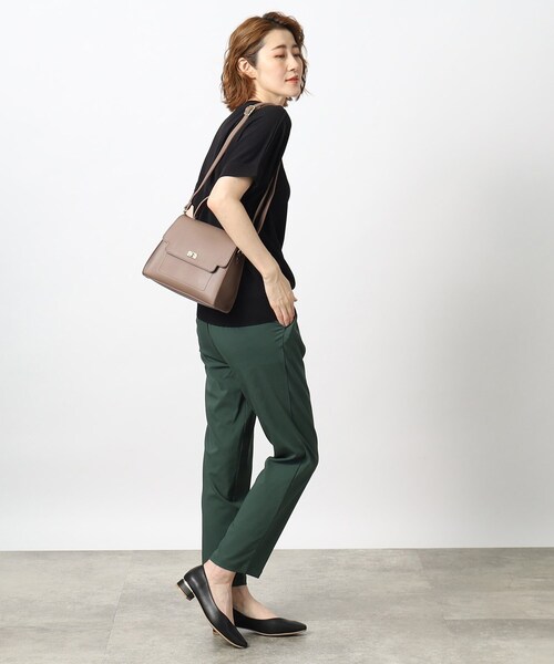 grove（グローブ）の「◆フラップハンドルアソートショルダー（ショルダーバッグ・レディース・レッド系1/チャコールグレー/ライトグレー/ブラック系1/ダークグレー/グレー系その他2・00）」の7枚目の写真