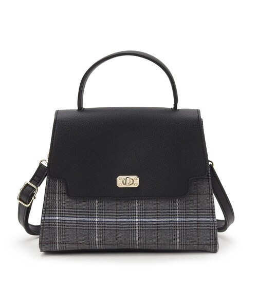 grove（グローブ）の「◆フラップハンドルアソートショルダー（ショルダーバッグ・レディース・レッド系1/チャコールグレー/ライトグレー/ブラック系1/ダークグレー/グレー系その他2・00）」の10枚目の写真