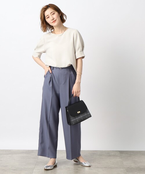 grove（グローブ）の「◆フラップハンドルアソートショルダー（ショルダーバッグ・レディース・レッド系1/チャコールグレー/ライトグレー/ブラック系1/ダークグレー/グレー系その他2・00）」の11枚目の写真