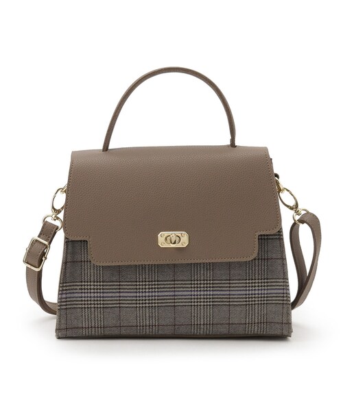 grove（グローブ）の「◆フラップハンドルアソートショルダー（ショルダーバッグ・レディース・レッド系1/チャコールグレー/ライトグレー/ブラック系1/ダークグレー/グレー系その他2・00）」の12枚目の写真