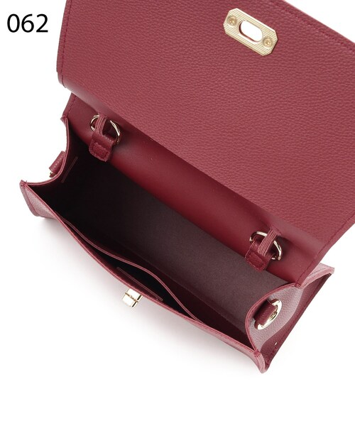 grove（グローブ）の「◆フラップハンドルアソートショルダー（ショルダーバッグ・レディース・レッド系1/チャコールグレー/ライトグレー/ブラック系1/ダークグレー/グレー系その他2・00）」の16枚目の写真