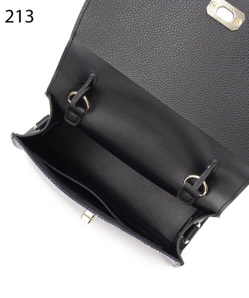 grove（グローブ）の「◆フラップハンドルアソートショルダー（ショルダーバッグ・レディース・レッド系1/チャコールグレー/ライトグレー/ブラック系1/ダークグレー/グレー系その他2・00）」の17枚目の写真