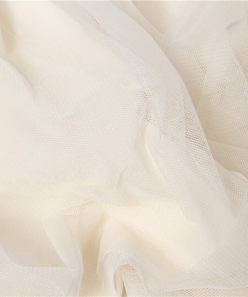 earth music&ecology（アースミュージックアンドエコロジー）の「チュールミニスカート（スカート・レディース・アイボリー/ライトグレー/ブラック・FREE）」の11枚目の写真