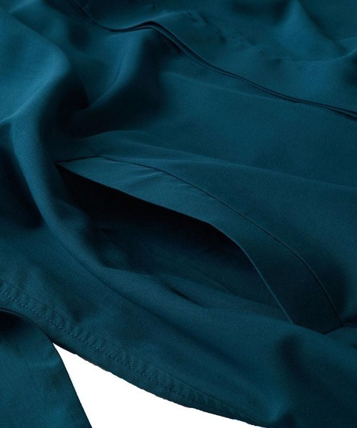 NO ID.（ノーアイディ）の「mj9399- ｽﾃﾝｶﾗｰｼｬﾂｺｰﾄ（ステンカラーコート・メンズ・ブルーグリーン/ブラック/ブラウン・ONE SIZE）」の15枚目の写真