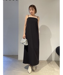 SNIDEL | バックトレーンベアドレス(ワンピース)