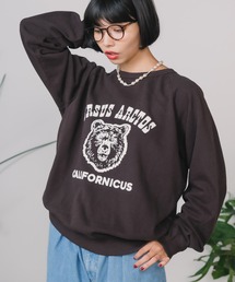 MIXTA/ミクスタ CREW NECK SWEAT RAGRAN（URSUS ARCTOS) スウェット