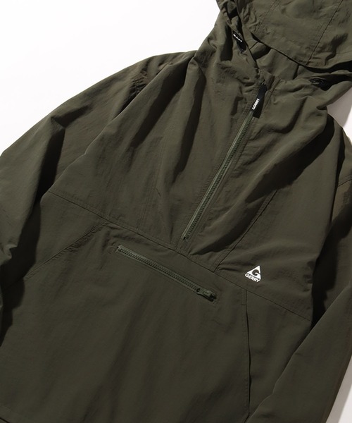 GERRY（ジェリー）の「【GERRY/ジェリー】 アノラック ハーフジップナイロンジャケット（ナイロンジャケット・メンズ・ベージュ/カーキ/ブラック・M/L/LL）」の12枚目の写真