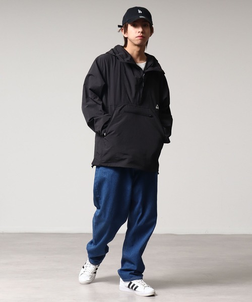 GERRY（ジェリー）の「【GERRY/ジェリー】 アノラック ハーフジップナイロンジャケット（ナイロンジャケット・メンズ・ベージュ/カーキ/ブラック・M/L/LL）」の10枚目の写真