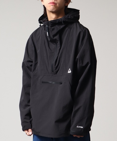 GERRY（ジェリー）の「【GERRY/ジェリー】 アノラック ハーフジップナイロンジャケット（ナイロンジャケット・メンズ・ベージュ/カーキ/ブラック・M/L/LL）」の7枚目の写真