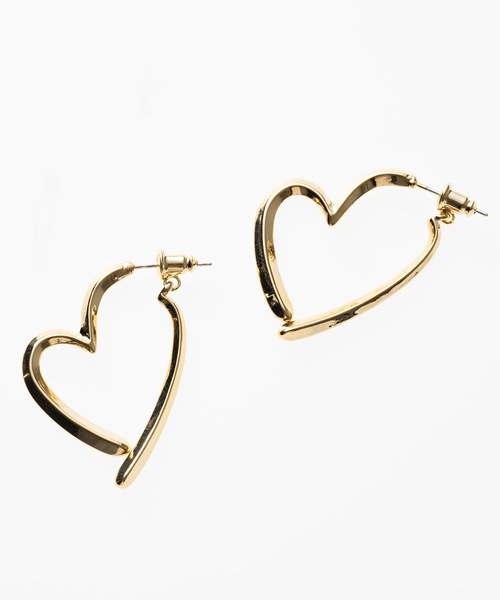 ハートフープピアス（ピアス（両耳用））｜ANOH（アノー）の
