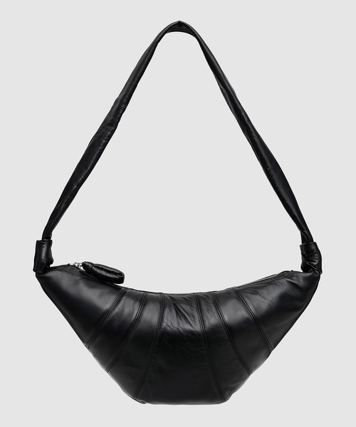 LEMAIRE（ルメール）の「MEDIUM CROISSANT BAG（ショルダーバッグ・レディース・ブラック/カーキ・OS）」の2枚目の写真