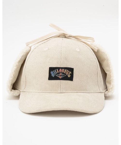 BILLABONG（ビラボン）の「BILLABONG レディース TRAPPER CAP キャップ 【2023年秋冬モデル】/ビラボンコーデュロイブランドロゴトラッパーキャップ（キャップ・レディース・ブラウン/ブラック/オフホワイト・FREE）」の7枚目の写真