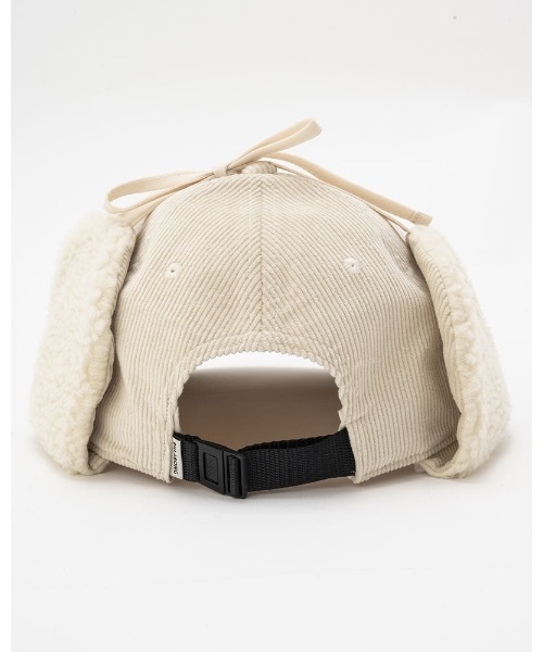 BILLABONG（ビラボン）の「BILLABONG レディース TRAPPER CAP キャップ 【2023年秋冬モデル】/ビラボンコーデュロイブランドロゴトラッパーキャップ（キャップ・レディース・ブラウン/ブラック/オフホワイト・FREE）」の8枚目の写真