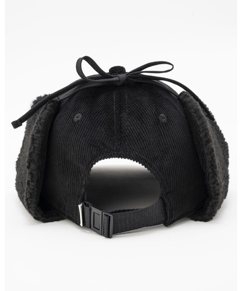 BILLABONG（ビラボン）の「BILLABONG レディース TRAPPER CAP キャップ 【2023年秋冬モデル】/ビラボンコーデュロイブランドロゴトラッパーキャップ（キャップ・レディース・ブラウン/ブラック/オフホワイト・FREE）」の11枚目の写真