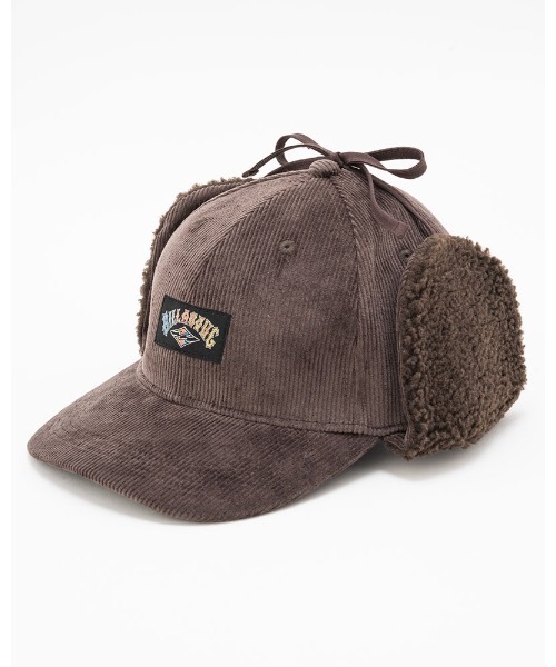 BILLABONG（ビラボン）の「BILLABONG レディース TRAPPER CAP キャップ 【2023年秋冬モデル】/ビラボンコーデュロイブランドロゴトラッパーキャップ（キャップ・レディース・ブラウン/ブラック/オフホワイト・FREE）」の12枚目の写真