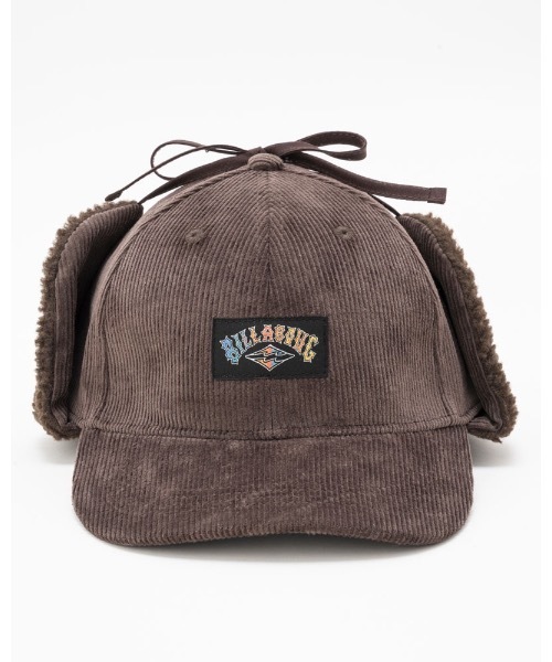 BILLABONG（ビラボン）の「BILLABONG レディース TRAPPER CAP キャップ 【2023年秋冬モデル】/ビラボンコーデュロイブランドロゴトラッパーキャップ（キャップ・レディース・ブラウン/ブラック/オフホワイト・FREE）」の13枚目の写真