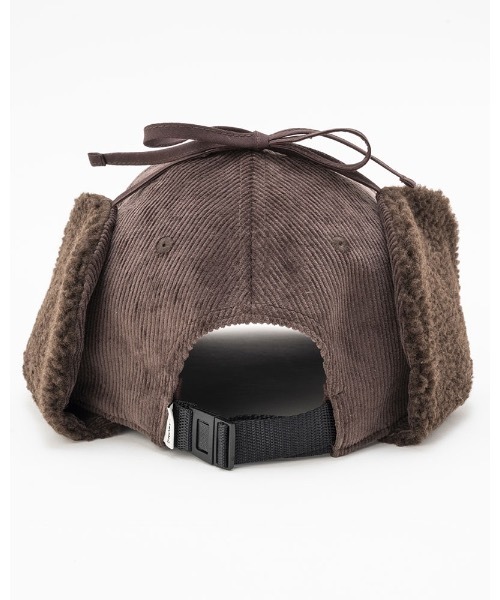 BILLABONG（ビラボン）の「BILLABONG レディース TRAPPER CAP キャップ 【2023年秋冬モデル】/ビラボンコーデュロイブランドロゴトラッパーキャップ（キャップ・レディース・ブラウン/ブラック/オフホワイト・FREE）」の14枚目の写真