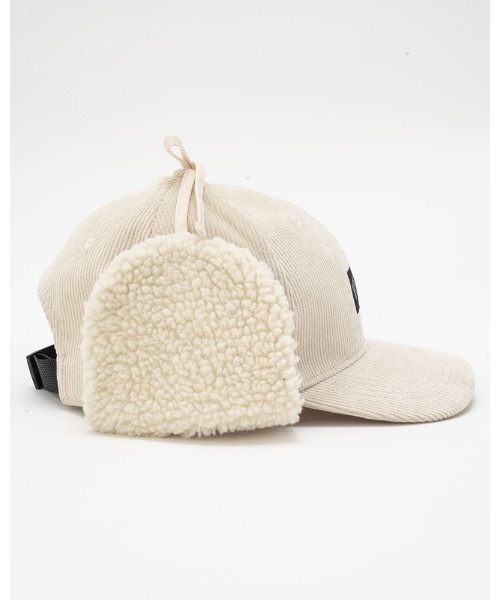 BILLABONG（ビラボン）の「BILLABONG レディース TRAPPER CAP キャップ 【2023年秋冬モデル】/ビラボンコーデュロイブランドロゴトラッパーキャップ（キャップ・レディース・ブラウン/ブラック/オフホワイト・FREE）」の16枚目の写真