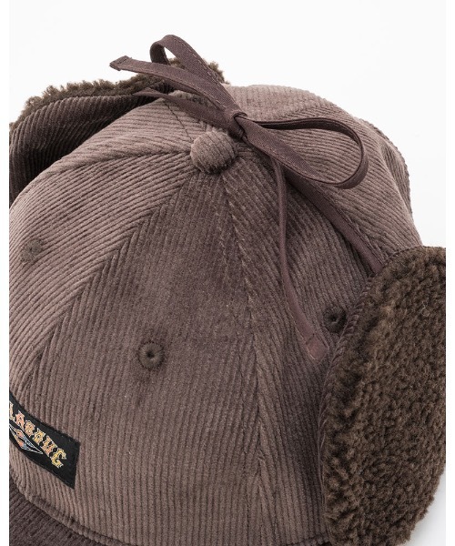 BILLABONG（ビラボン）の「BILLABONG レディース TRAPPER CAP キャップ 【2023年秋冬モデル】/ビラボンコーデュロイブランドロゴトラッパーキャップ（キャップ・レディース・ブラウン/ブラック/オフホワイト・FREE）」の18枚目の写真