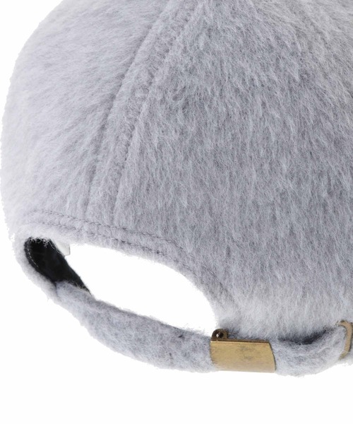 31 Sons de mode（トランテアン　ソン　ドゥ　モード）の「シャギーキャップ（キャップ・レディース・クリーム/ブラック/グレー・フリー）」の6枚目の写真