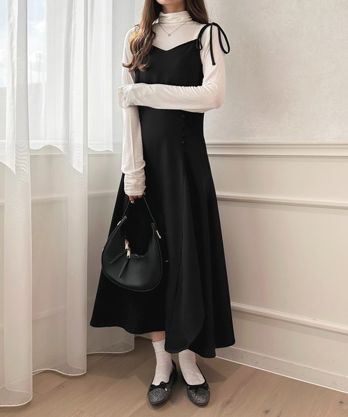 apres jour（アプレジュール）の「クシュクシュインナー【ZOZOTOWN限定アイテム】（Tシャツ/カットソー・レディース・オフホワイト/アイボリー/ダークブラウン/ボルドー/ブラック・X-LARGE/フリー）」の21枚目の写真