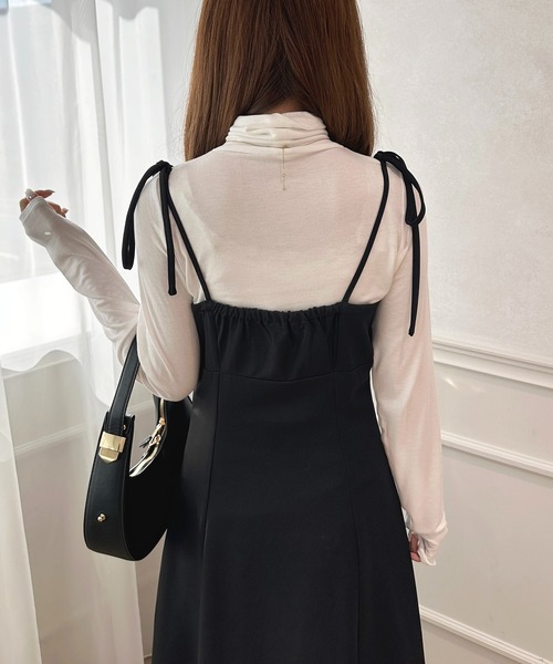 apres jour（アプレジュール）の「クシュクシュインナー【ZOZOTOWN限定アイテム】（Tシャツ/カットソー・レディース・オフホワイト/アイボリー/ダークブラウン/ボルドー/ブラック・X-LARGE/フリー）」の20枚目の写真