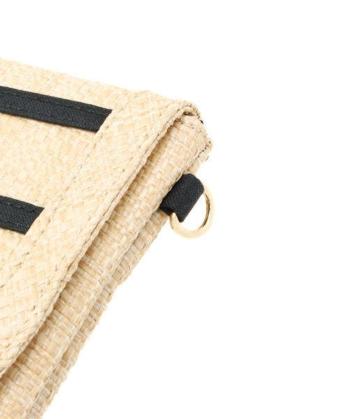 Chico（チコ）の「雑材リボンクラッチ（クラッチバッグ・レディース・ブラック/アイボリー/ネイビー・FREE）」の11枚目の写真