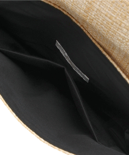 Chico（チコ）の「雑材リボンクラッチ（クラッチバッグ・レディース・ブラック/アイボリー/ネイビー・FREE）」の12枚目の写真