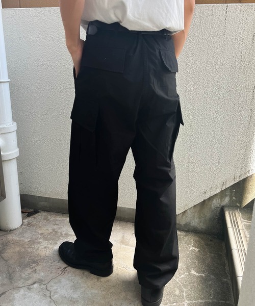 THE BAREFOOT（ベアフット）の「【 California Sportswear / カリフォルニアスポーツウェア 】カーゴパンツ UNGLE FATIGUE PT（カーゴパンツ・メンズ・オリーブドラブ/ブラック・S/L/M）」の14枚目の写真