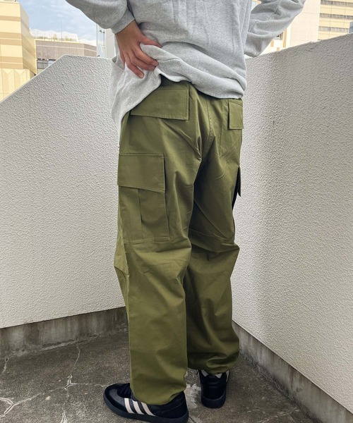 THE BAREFOOT（ベアフット）の「【 California Sportswear / カリフォルニアスポーツウェア 】カーゴパンツ UNGLE FATIGUE PT（カーゴパンツ・メンズ・オリーブドラブ/ブラック・S/L/M）」の7枚目の写真