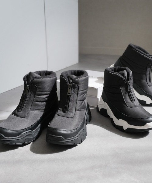 ジップスノーブーツ/厚底スニーカー（ブーツ）｜AmiAmi（アミアミ）の