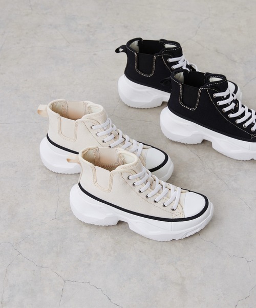 G.E.E.K 厚底スニーカー 厚底スニーカー ハイカット デカ靴 GEEK - メルカリ