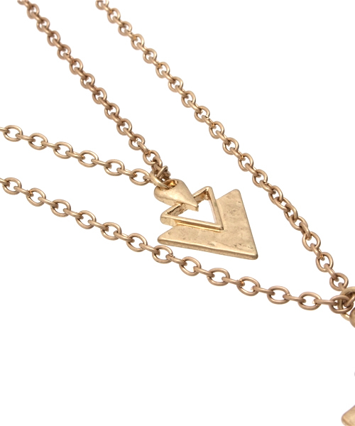 FREE'S MART(フリーズマート)の「チャーム付ネックレス/ピアスセット(ネックレス・レディース・ゴールド/シルバー・フリ-)」の8枚目の写真