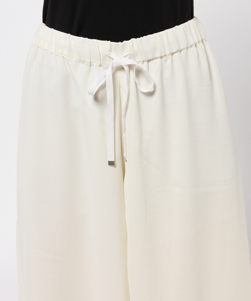 CROON A SONG（クルーンアソング）の「ジョーゼットガウチョパンツ（その他パンツ・レディース・ホワイト/ブラック/カーキ・FREE）」の9枚目の写真